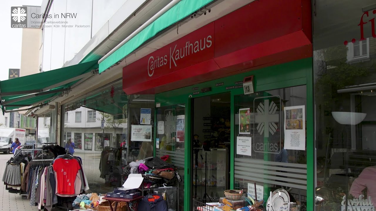 Caritas in NRW zur Europawahl | Caritas Sozialkaufhaus in Gummersbach
