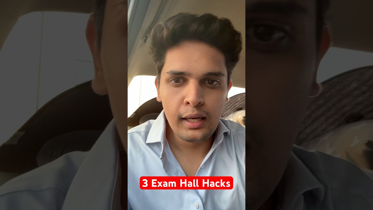 3 Exam Hall Hacks🔥 | Prashant Kirad #class10