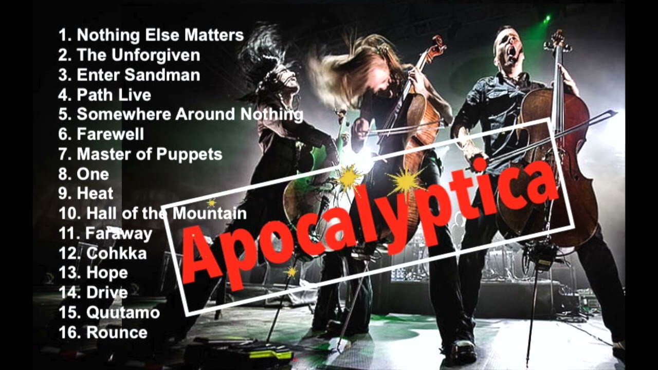 Apocalyptica Best Hits - 1 hour of Best Instrumental Music