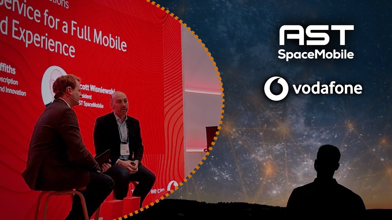 AST SpaceMobile at MWC Barcelona 2025 - V-Talk at the Vodafone Booth with Scott Wisniewski