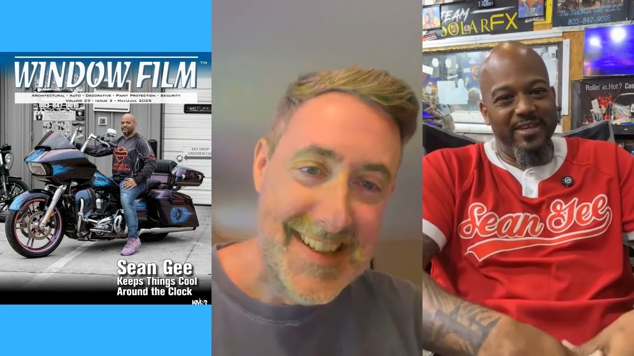 The Window Film Magazine Podcast, Episode 2: Interview with Sean Gee of The Tintman Gill