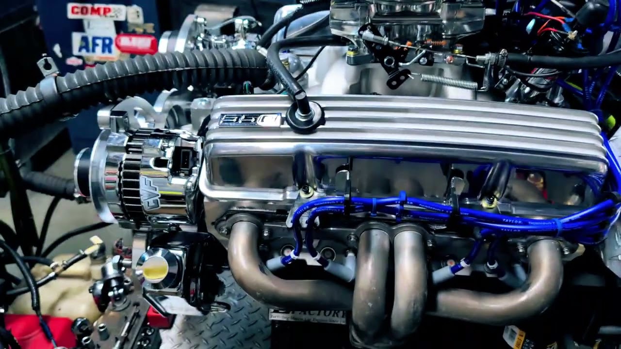 350 Chevy/440 HP AFR Heads/Roller cam/Holley Sniper Efi 2 going in 1968 Camaro Ran Great 👍 