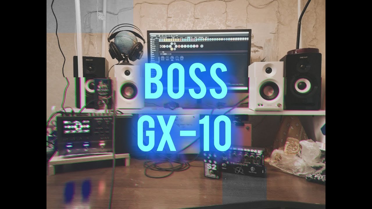 BOSS GX-10. Звуки в линию. НЕ ОБЗОР!