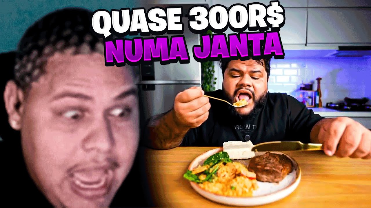 JMDECK REAGINDO: JANTAR DE POBRE X JANTAR DE RICO