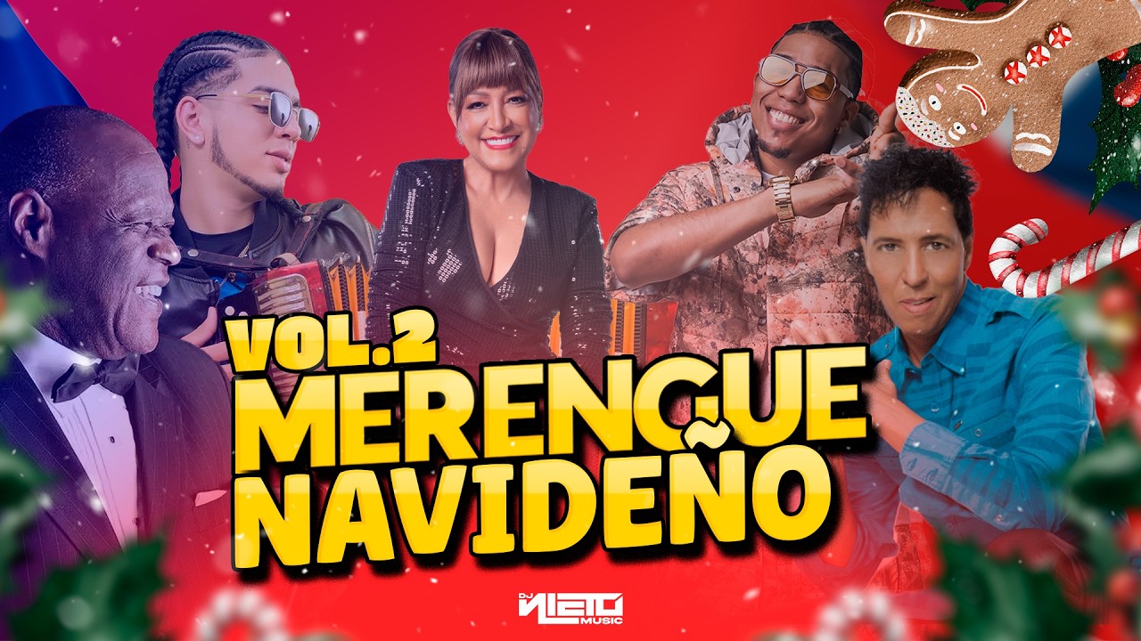 MERENGUE NAVIDEÑO 2024 🎄DE LOS 80🔥| DJ NIETO #hilariodiamonds