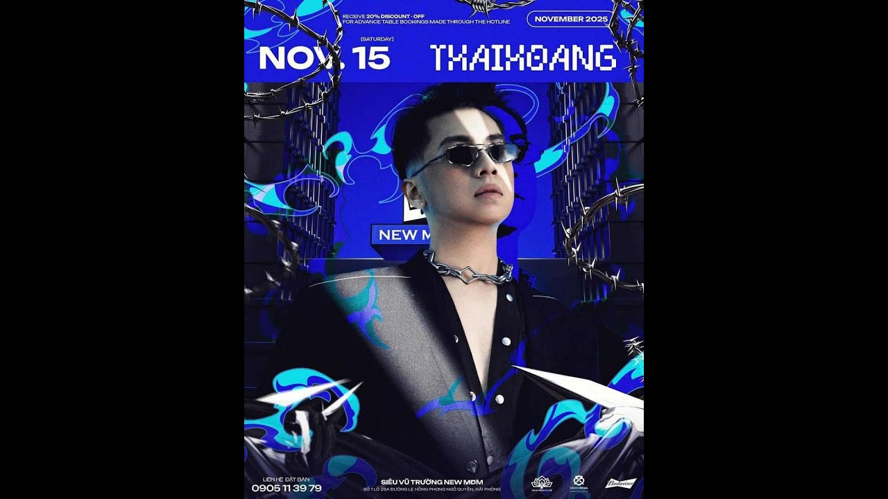 LIVESHOW - 𝐃𝐉 𝐓𝐇𝐀𝐈 𝐇𝐎𝐀𝐍𝐆 | NEW 𝐌𝐃𝐌 CLUB | 𝐓𝐇𝐔̛́ 𝟕 - 𝟏𝟓.𝟏𝟏