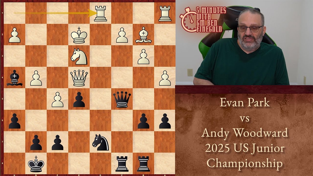 Five Minutes with Ben: Evan Park vs Andy Woodward, 2025 US Junior Championship