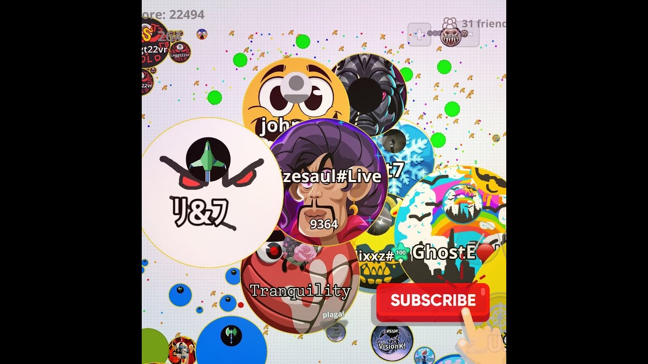 Agar.io Live Us East And West Servers