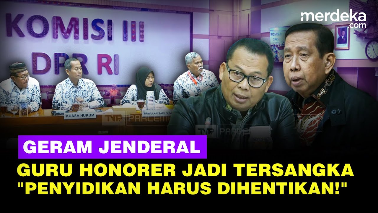 Pensiunan Jenderal Geram Guru di Jambi Tersangka: Rusak Citra Polri, Penyidikan Harus Dihentikan!