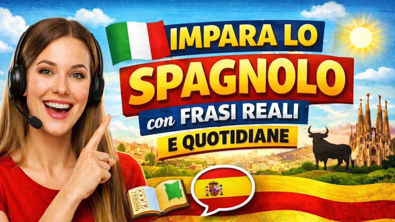 Impara lo Spagnolo con Frasi Reali e Quotidiane | Parla Spagnolo