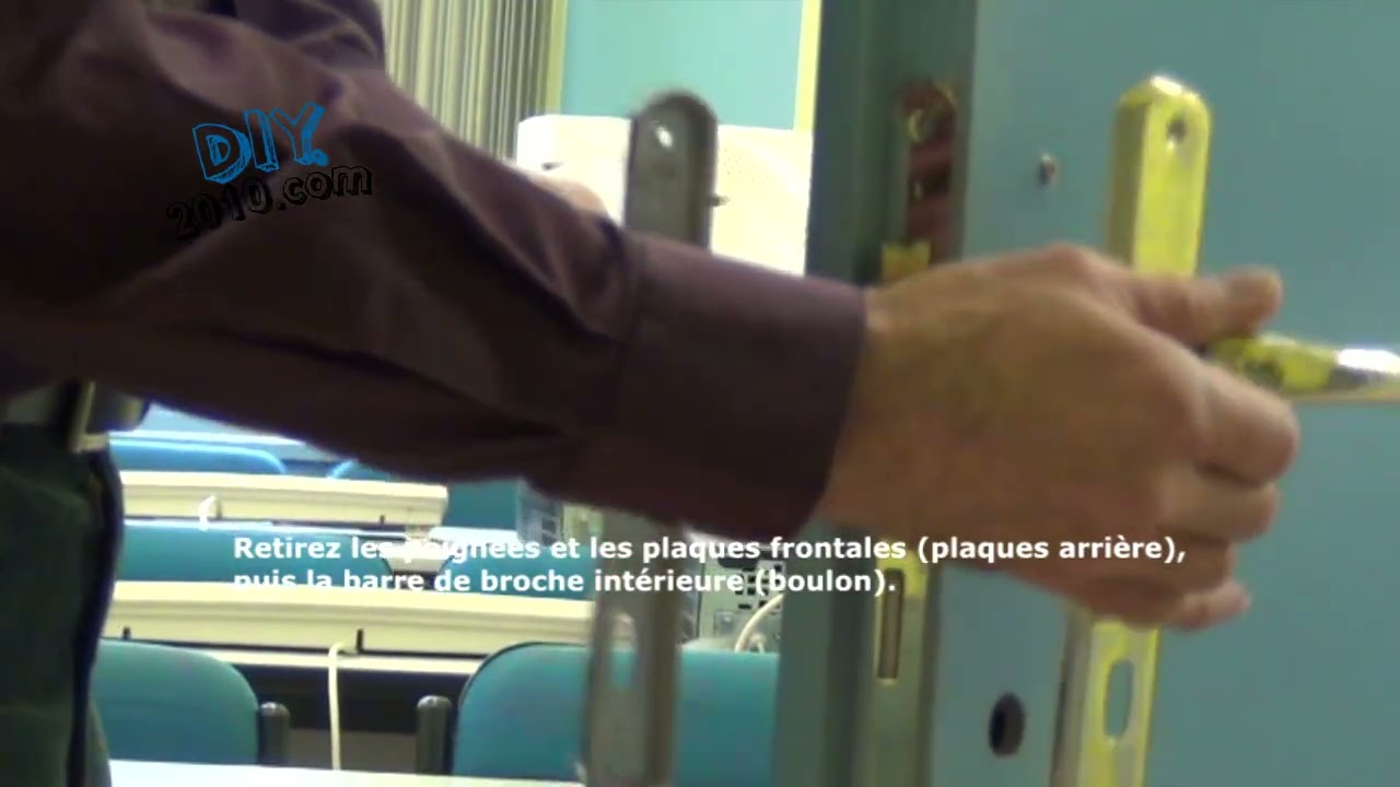 Changer une poignée de porte | Démonter une Poignée de Porte d'Entrée | Poignée de porte