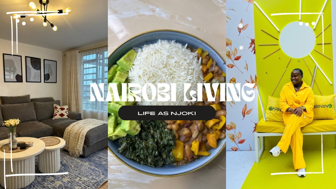 NAIROBI LIVING|| Lots of plugs| Finally set up the stone bath mat| Cleaning| Cooking| God always🇰🇪