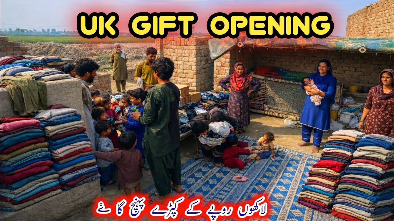 UK gift opening Lakhon rupaye ke kapde pahunch gaye 😍