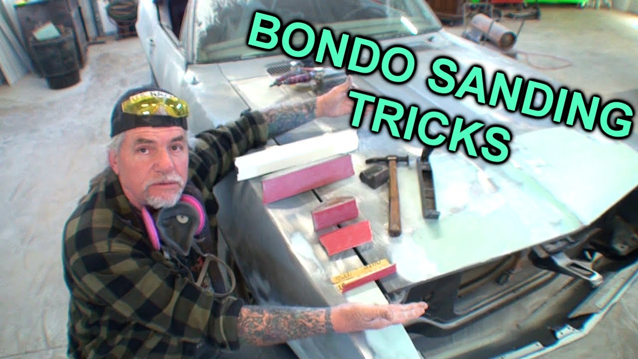 Как отшлифовать BONDO под грунтовку — своими руками: покраска и кузовной ремонт «ДЛЯ НАЧИНАЮЩИХ»