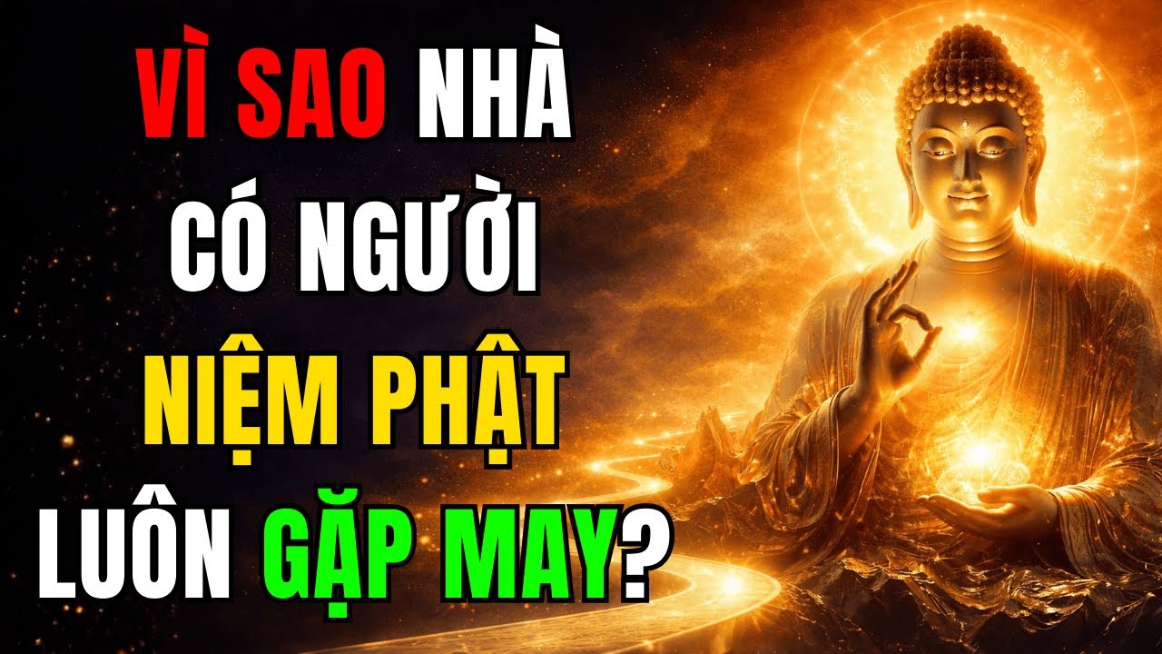 Vì Sao Nhà Có Người Niệm Phật Luôn Gặp May ? Phật Dạy Ta #LờiPhậtDạy #PhậtDạyTa
