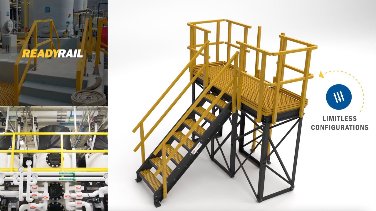 ReadyRail Prefabricated Guardrail and Handrail