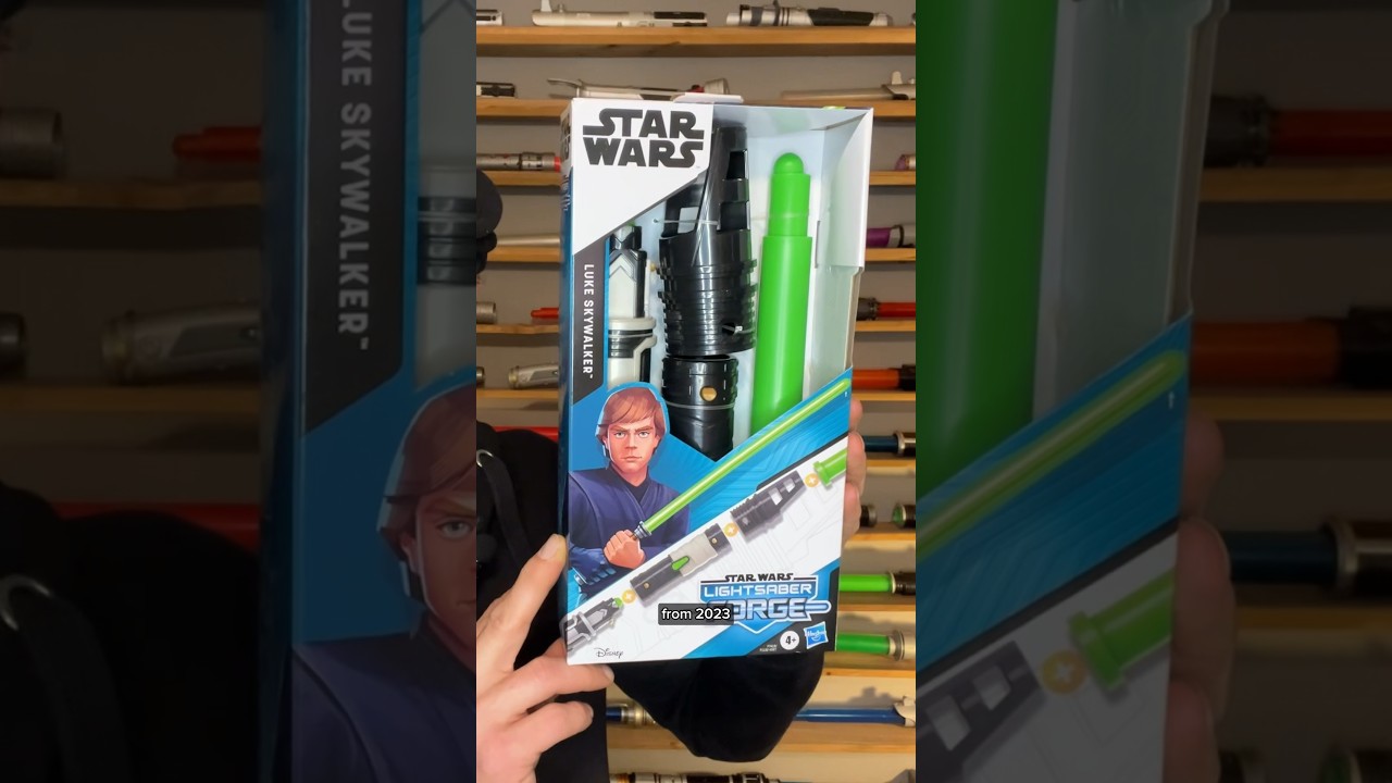 Luke Skywalker&rsquo;s Forge lightsaber.. #lightsaber #toys #starwars ￼