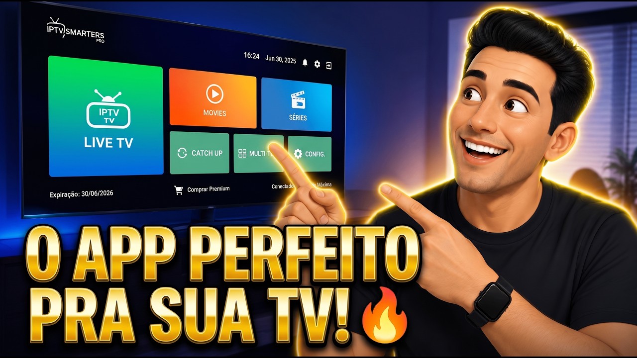 IPTV SMARTERS PRO na Smart TV em 2026 &mdash; O M&eacute;todo que NINGU&Eacute;M Mostra!