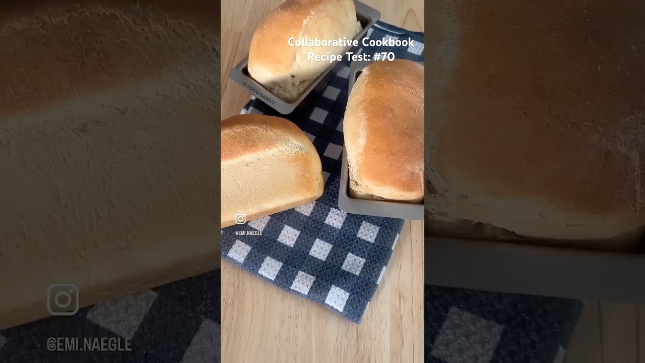 The Softest Sandwich Bread| The Collaborative Cookbook #recipe #bread #softbread #baking #freshbread