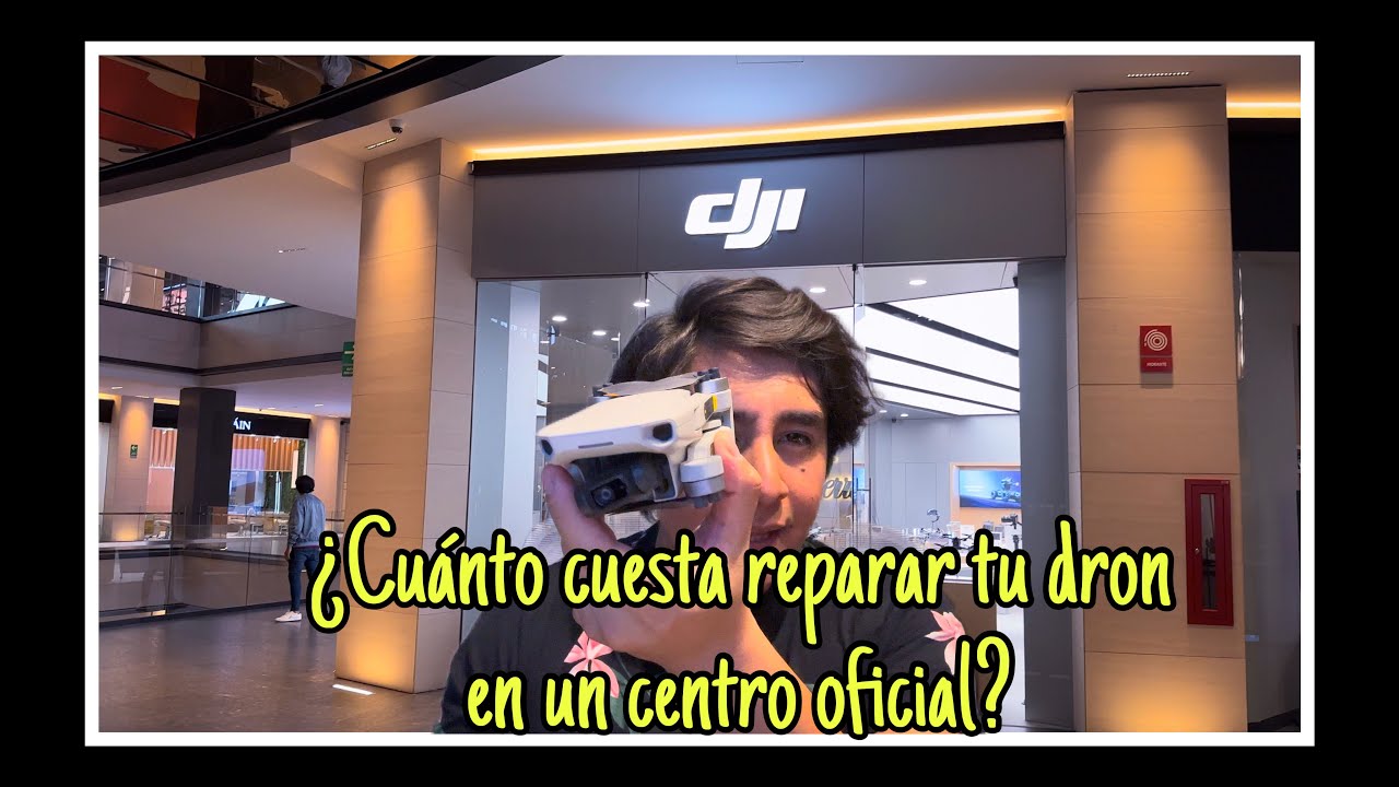 ¿Cuánto cuesta reparar un dron en los centros oficiales de DJI?