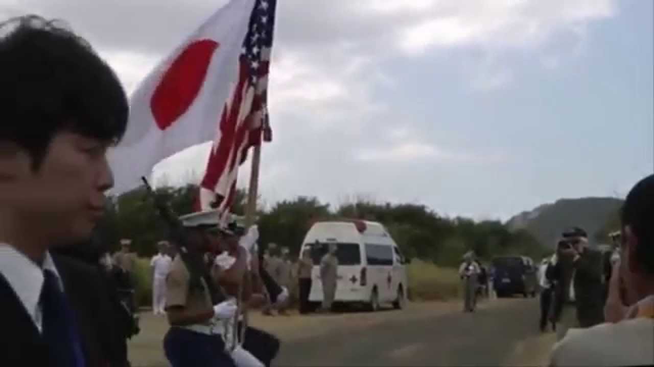 IWO JIMA!  2014 Reunion of Honor Ceremony Honoring Those Who Fought and Died on Both Sides!