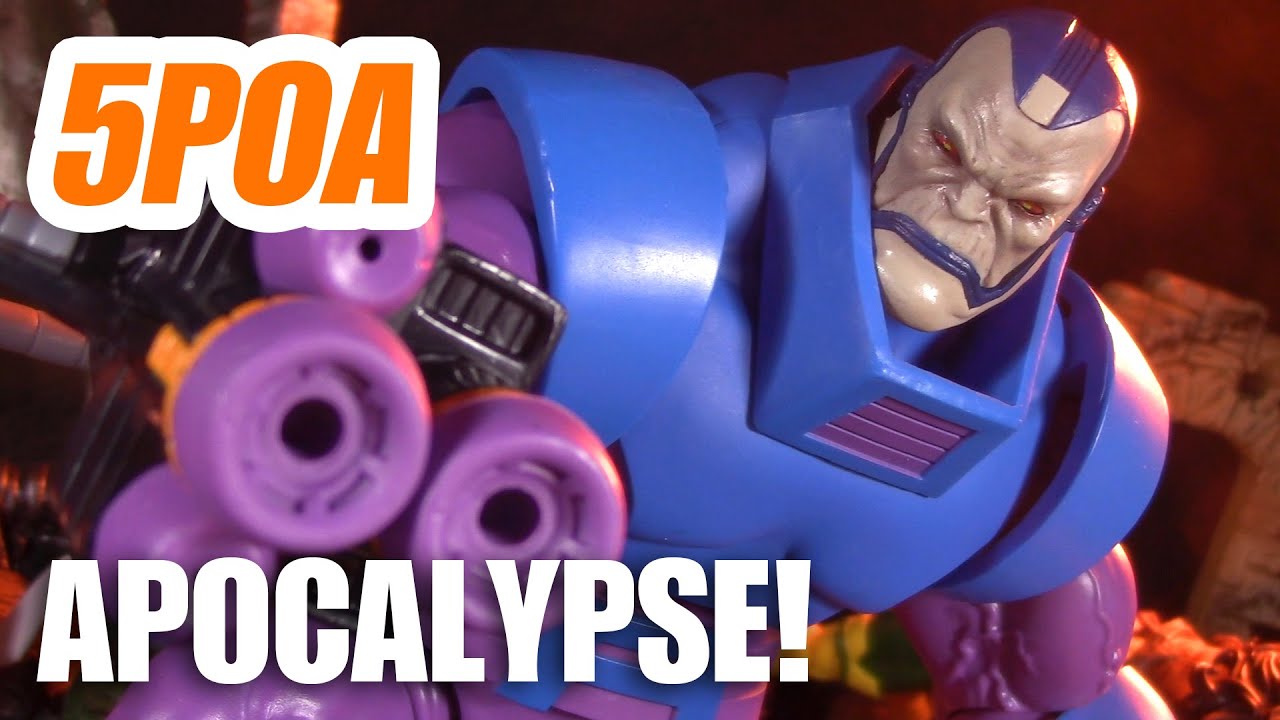 АПОКАЛИПСИС! Ретро-карта по мультсериалу «Люди Икс» от Hasbro Marvel Legends — обзор фигурки 5POA