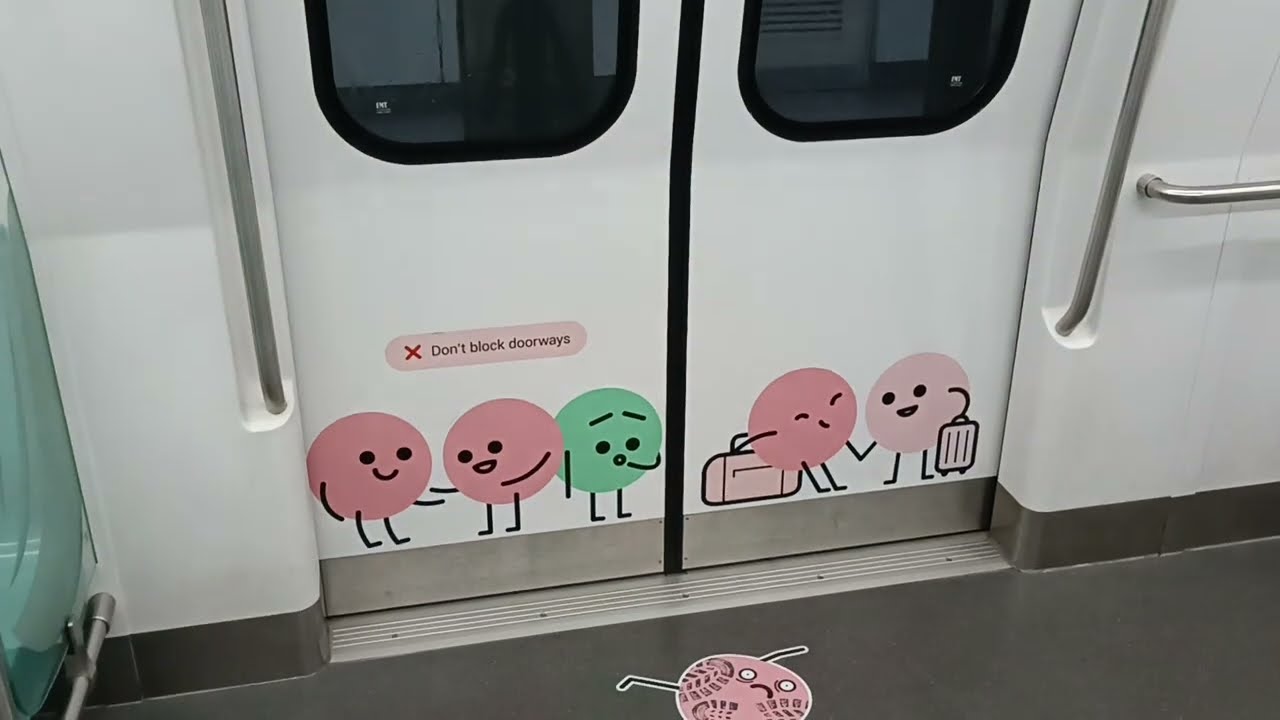 SMRT Trains R151 Kindness Express Set 823/824 - Braddell to Toa Payoh