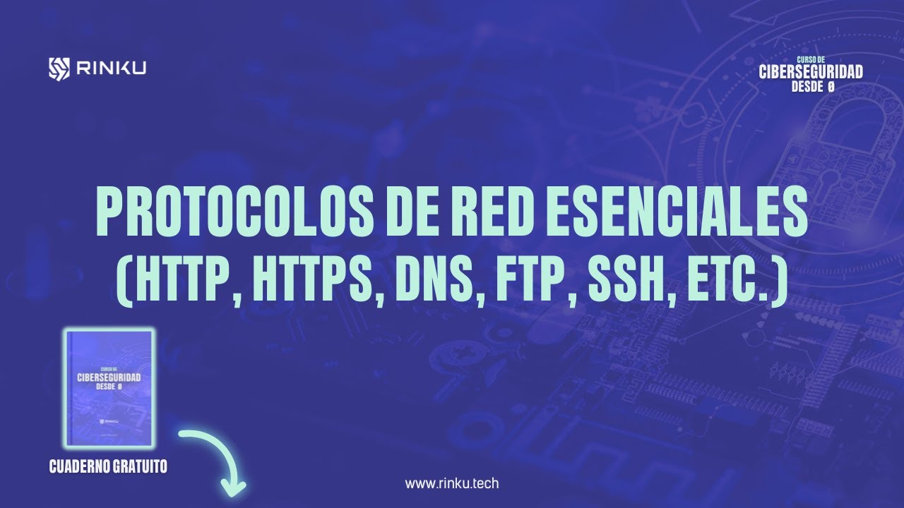 &iquest;Qu&eacute; son los PROTOCOLOS de RED en CIBERSEGURIDAD? | Curso CIBERSEGURIDAD desde 0 2025