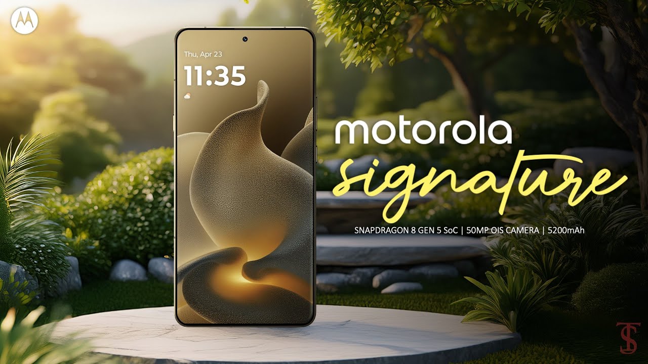 Motorola Signature Price, Official Look, Design, Camera, Specifications, 16GB RAM, Features