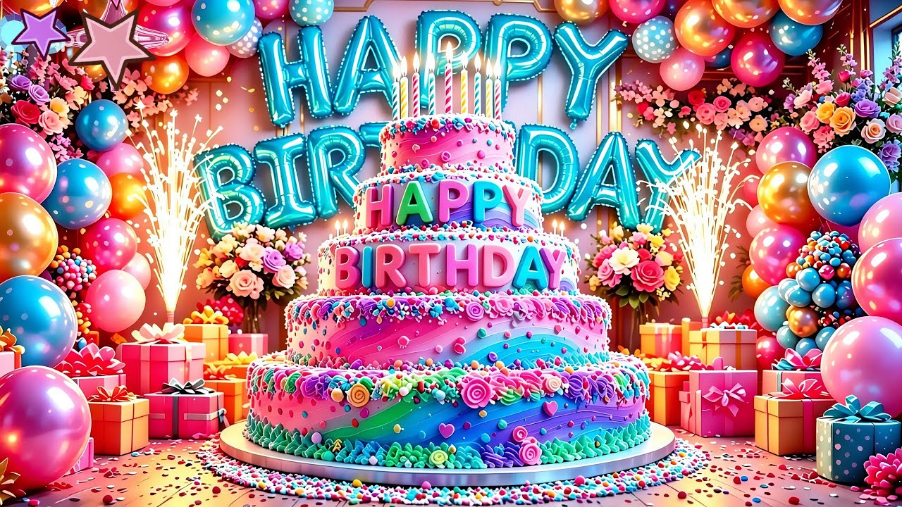 Happy Birthday to you song 🎉🥳Joyful Happy Birthday song