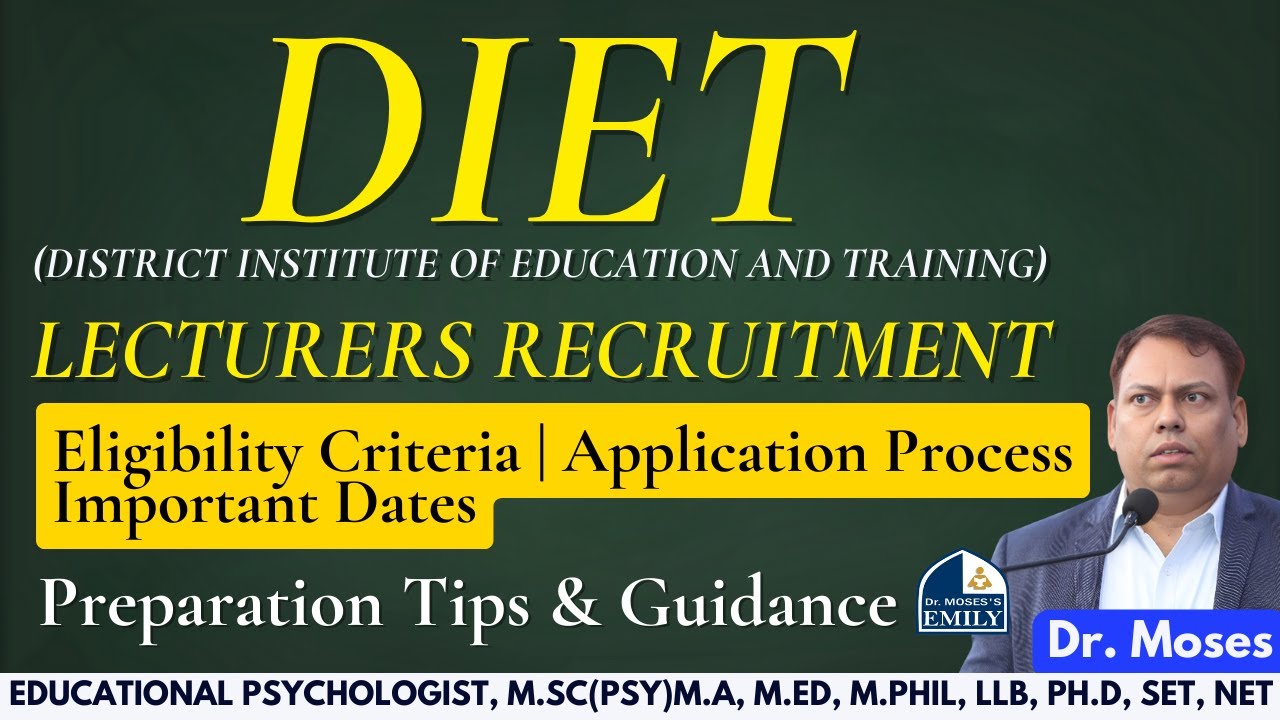 AP DIET Notification 2025 | Preparation Course Overview | Tips and Guidance | Explained by Dr. Moses