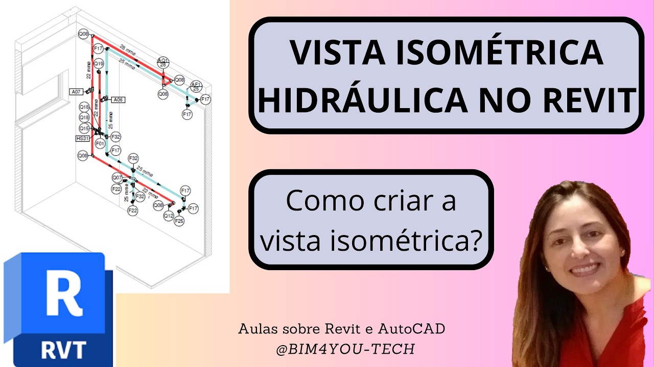 Como Criar Vista Isométrica Hidráulica no Revit  - Passo a Passo BIM4You