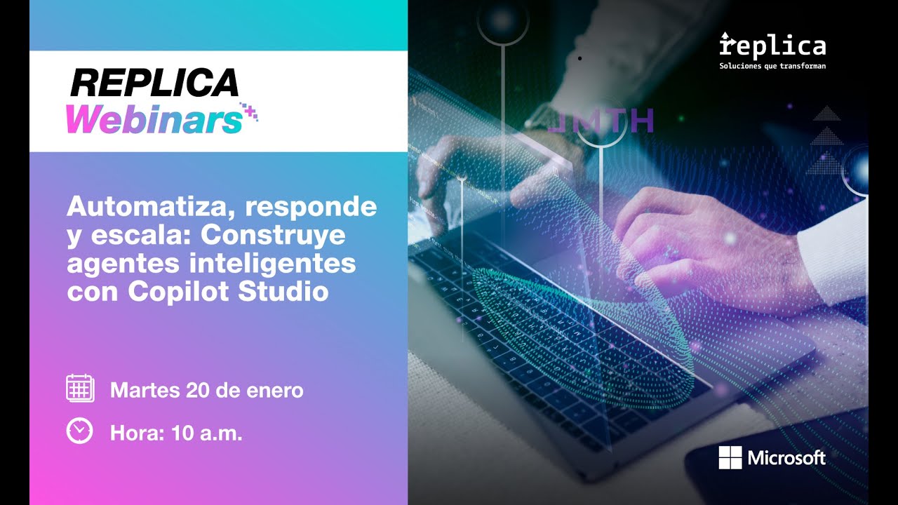 Automatiza, responde y escala Construye agentes inteligentes con Copilot Studio