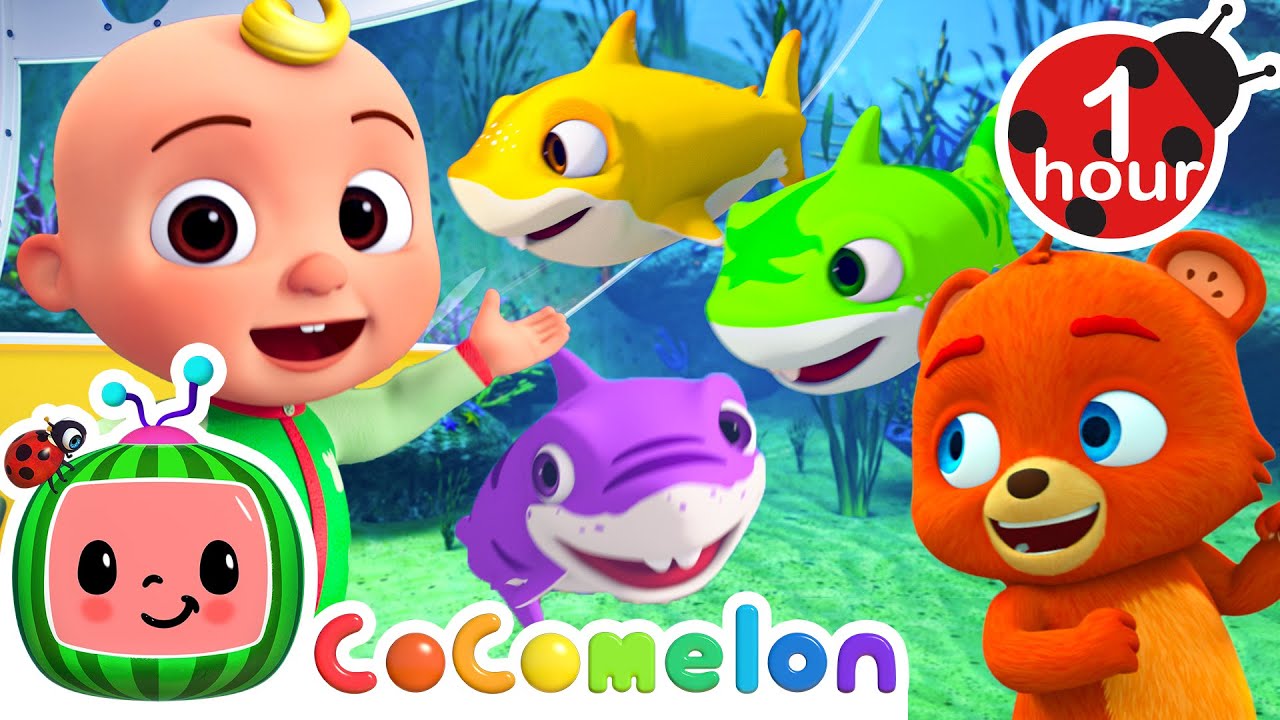 Baby Shark - Rainbow Version! Fantasy Animals | CoComelon - Animal Time | Nursery Rhymes for Babies