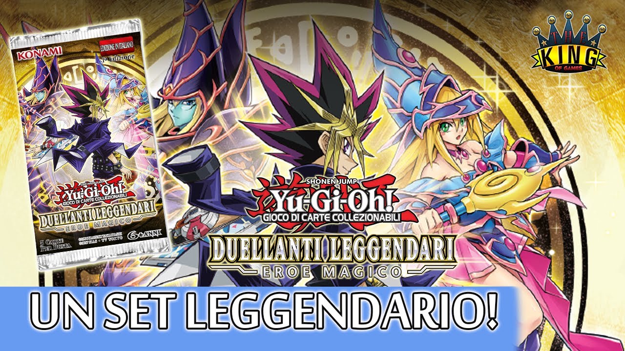 Yu-Gi-Oh! DUELLANTI LEGGENDARI 6 EROE MAGICO BOX OPENING x2