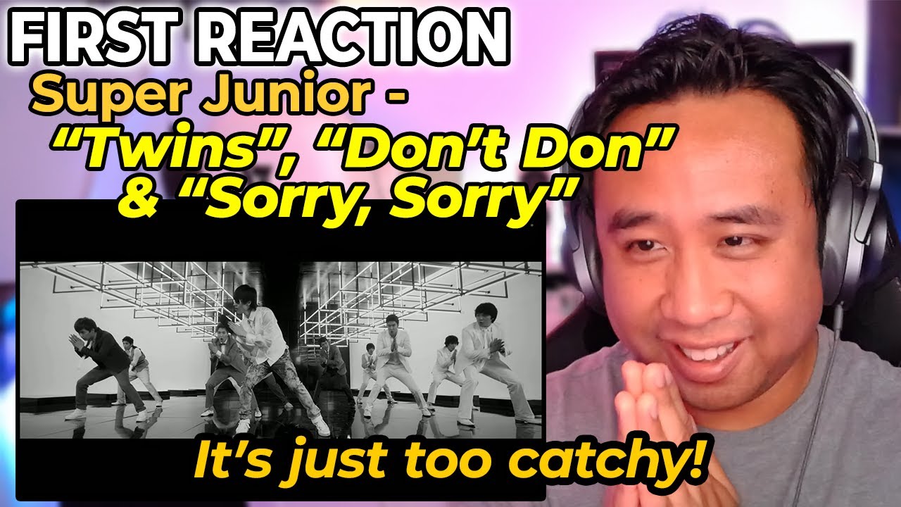 American's FIRST TIME Reaction to K-Pop [Super Junior - 