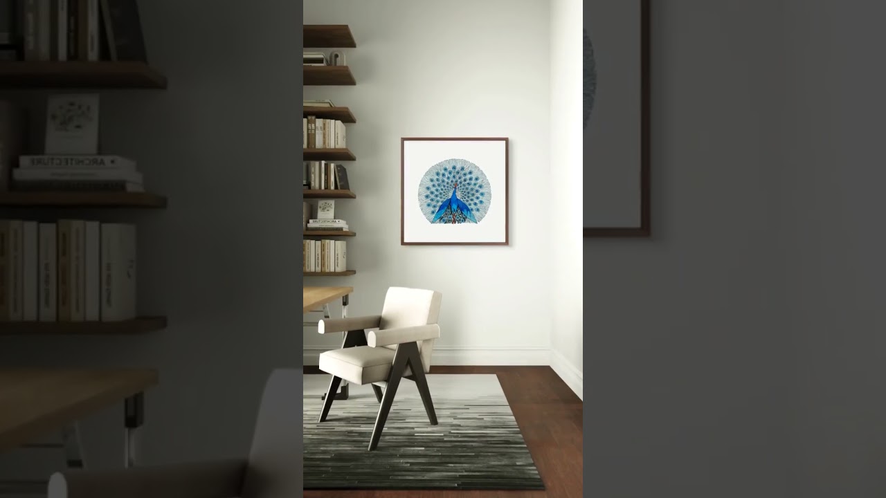 Peacock 🦚 paintings you must have as per vastu #housedecorators #vastutips #vastu #peacock