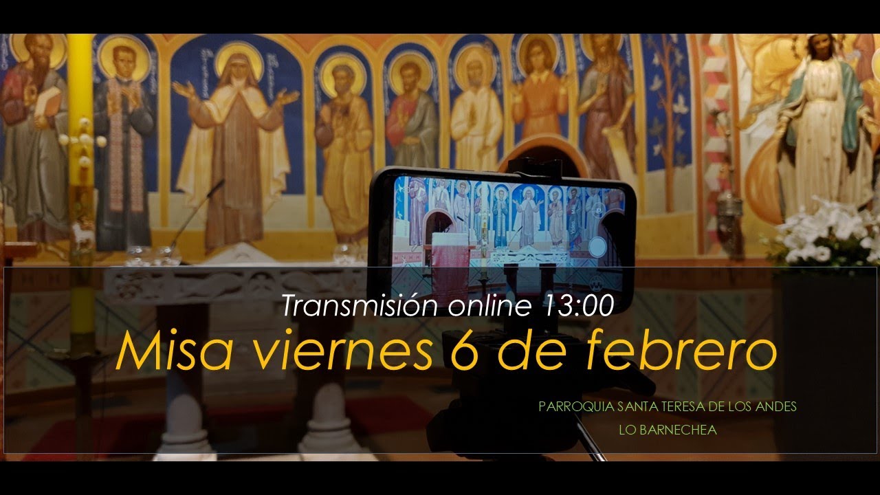 Misa  viernes 6 de febrero
