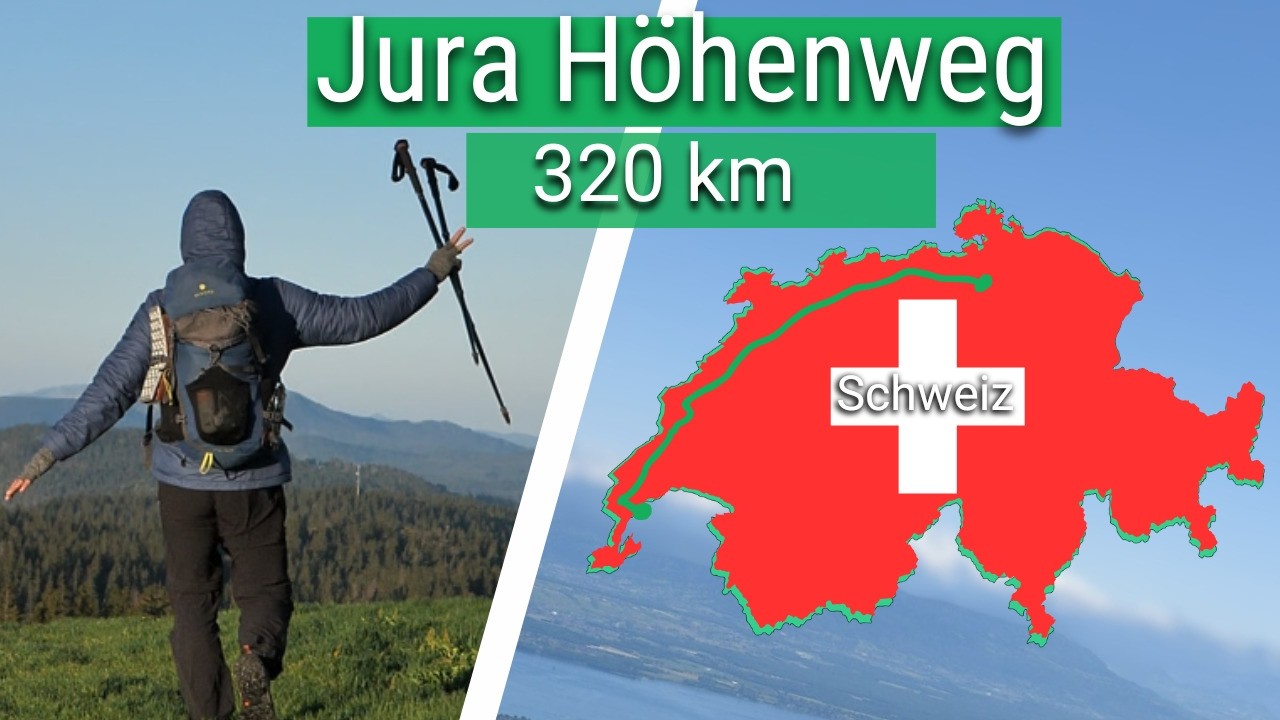 320 km wandern in der Stille - Wie sich der Jura Höhenweg wirklich an fühlt