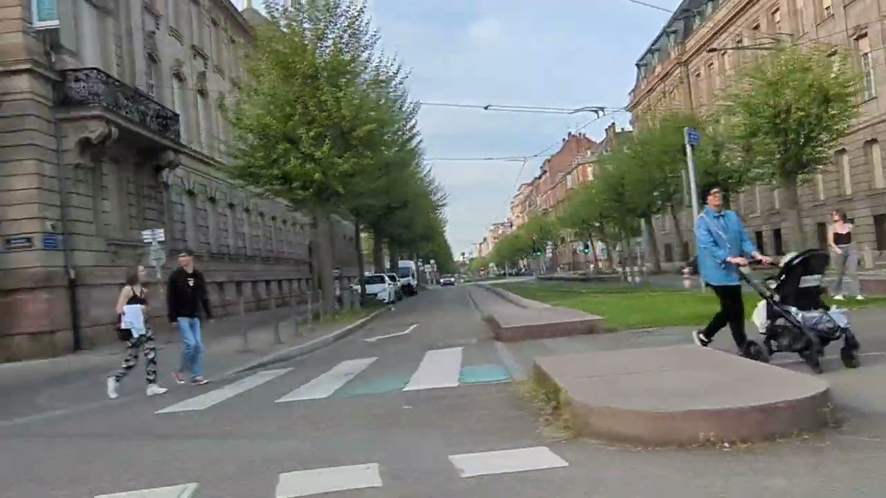 Strasbourg, palais universitaire,place de la République,D Poincaré le 14 avril 2024