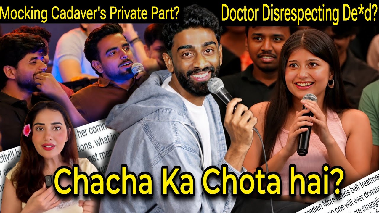 IS MOCKING CADAVER's PART SIZE COMEDY? PRANIT MORE NEW LOW LEVEL CRASS COMEDY EXPOSED. 