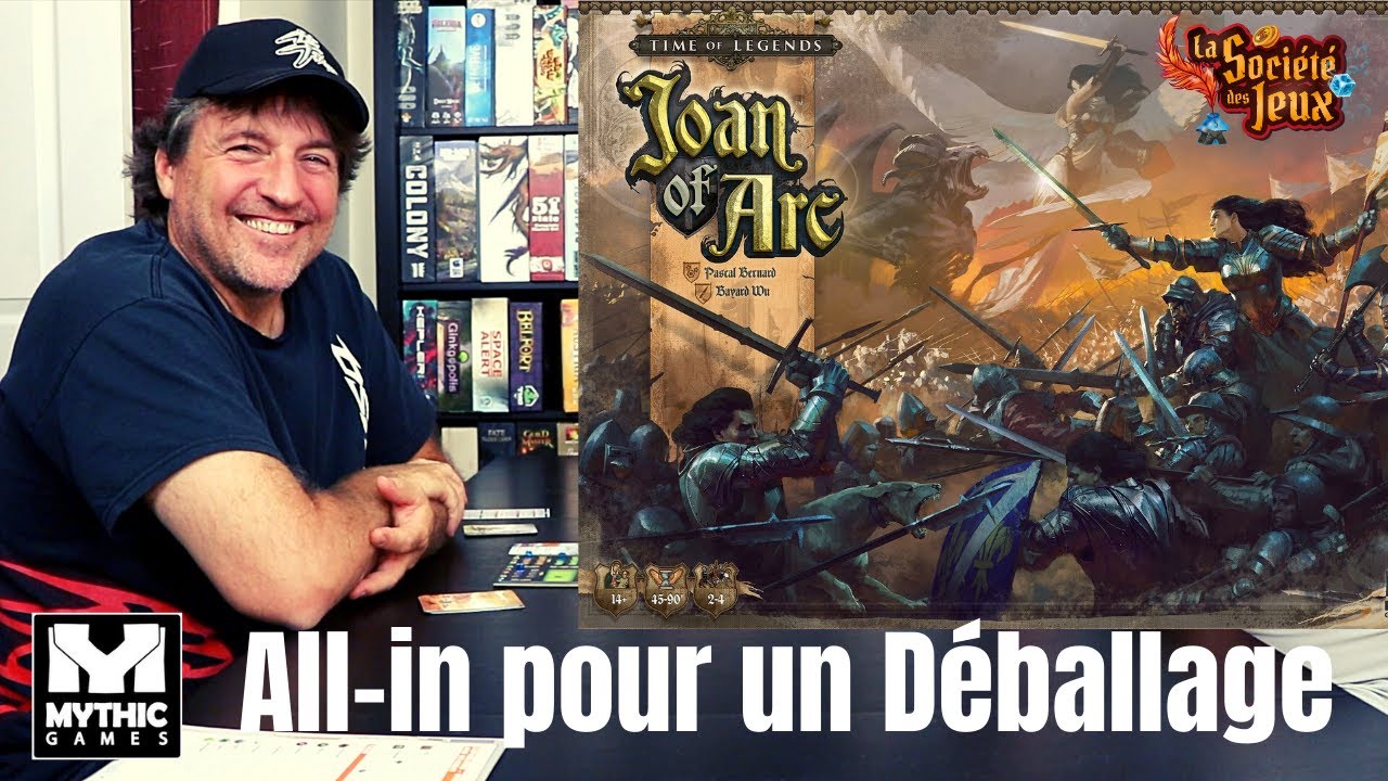 Le DÉBALLAGE de (tambours et trompettes) JOAN OF ARC