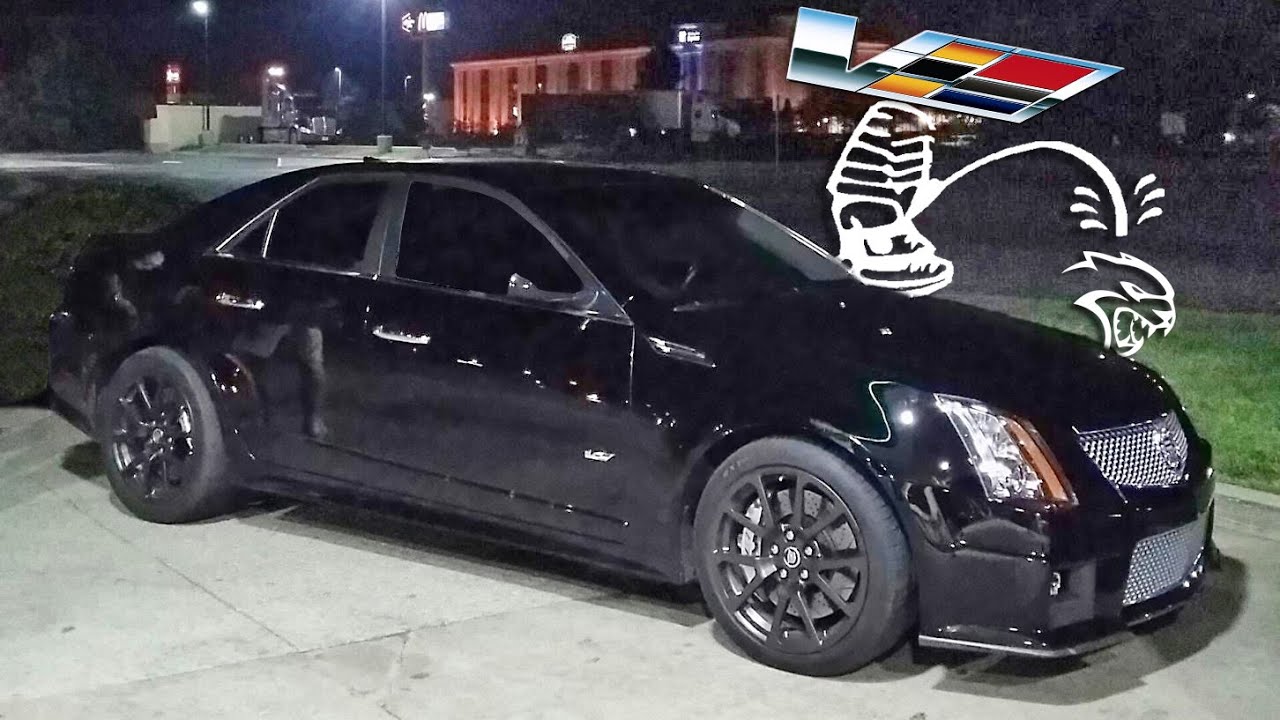 &ldquo;Hellcat Killer&rdquo; CTS-V Street Races!
