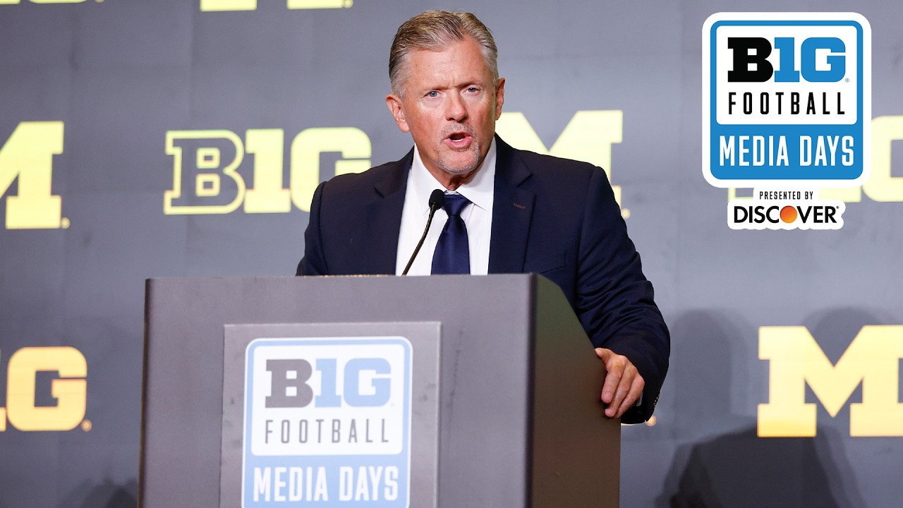 Michigan HC Kyle Whittingham Talks Year One in Ann Arbor & More | 2026 Big Ten Football Media Days