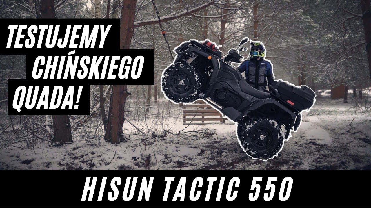 Testujemy chińskiego quada: to nie może się dobrze skończyć. Hisun Tactic 550