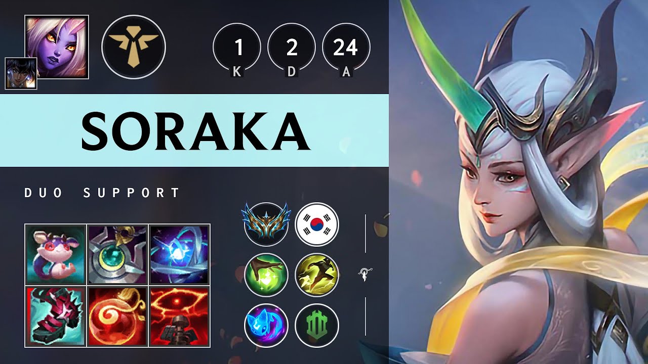 Soraka Support vs Lulu - KR Challenger Patch 25.05