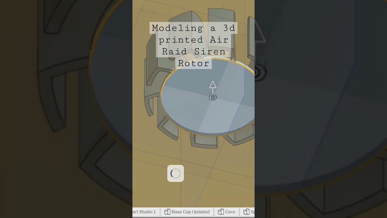 #diy #3dprinting #airraid #siren #cad #engineering