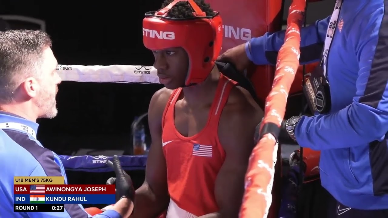 Joseph Awinongya (USA) vs. Rahul Kundu (IND) World Boxing U19 Championships 2024 Final (75kg)