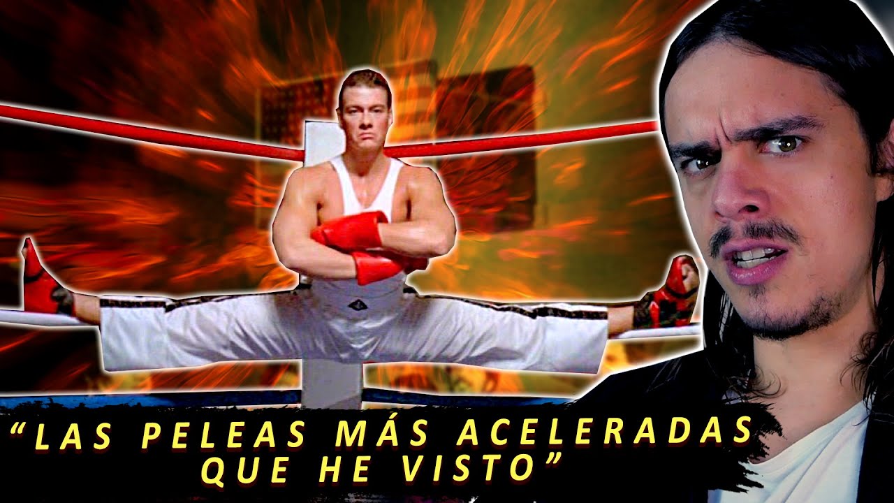 VAN DAMME Vs 4 KARATECAS. Análisis y reacción