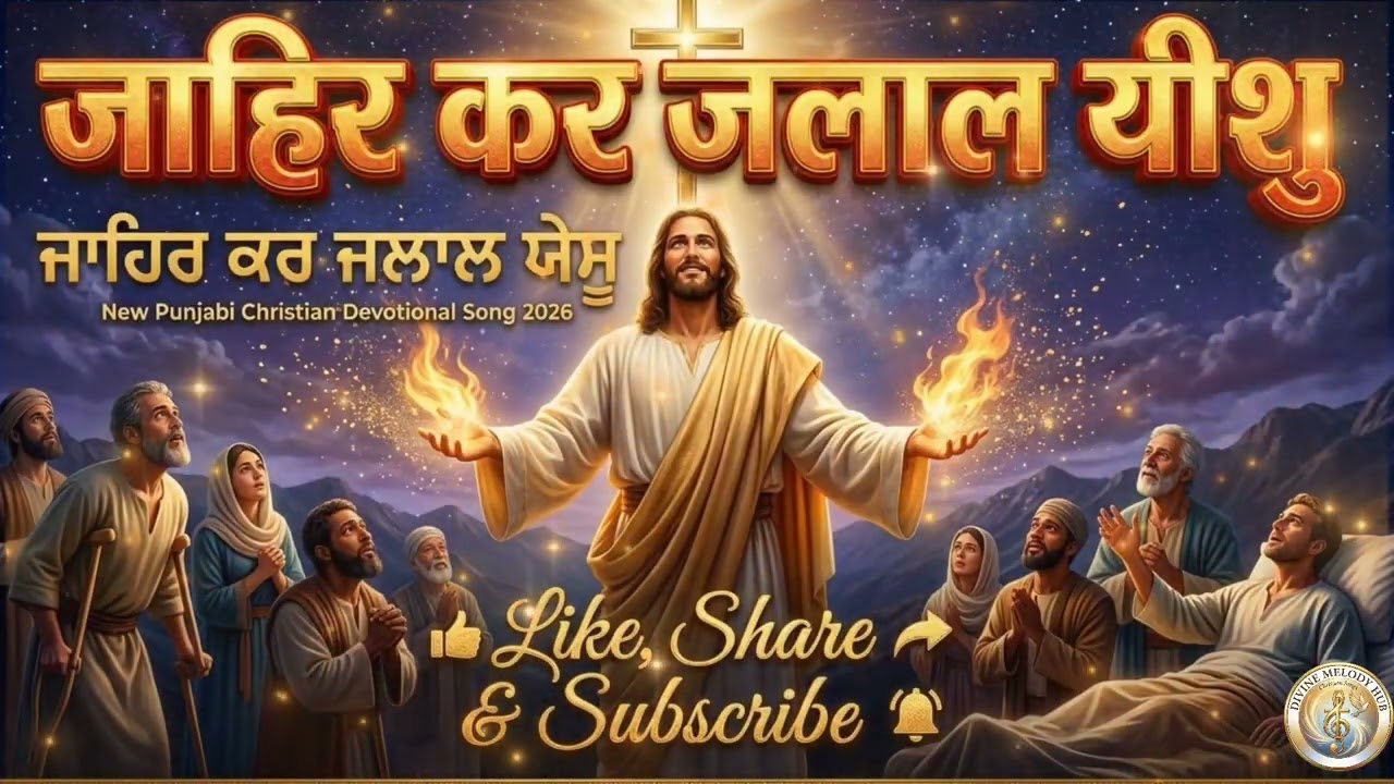 ज़ाहिर कर जलाल यीशु।New Punjabi Christian Song 2026।#christiansong #song #masihigeet #love #music 
